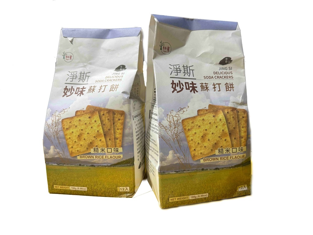 淨斯妙味蘇打餅糙米口味